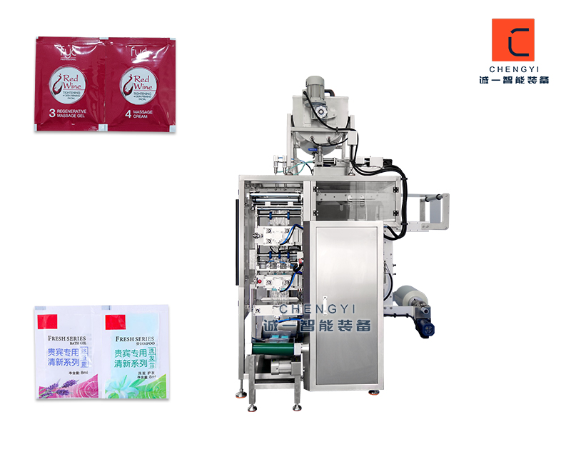 雙列雙排液體包裝機_雙列四邊封液體包裝機